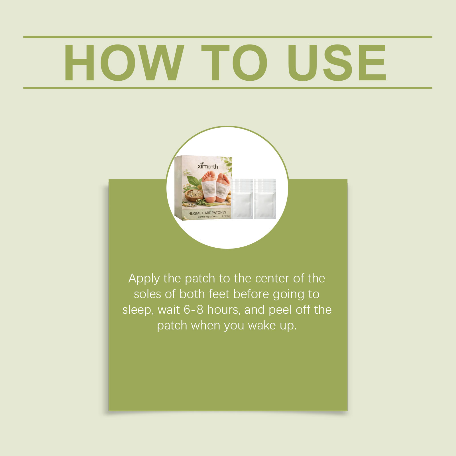 Detox Foot Patch - Натуральные травяные детокс-пластыри для ног, средства