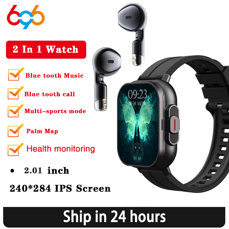 Health Wellness Bracelet - BT Call Blue Tooth Наушники Часы