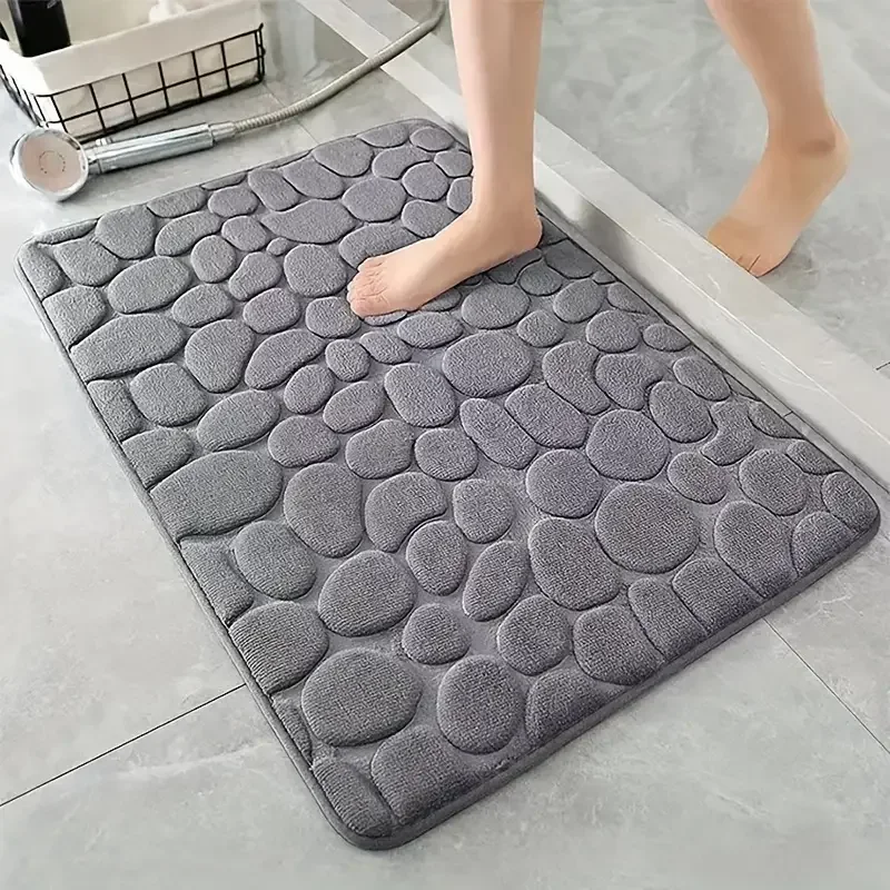 Bamboo Bath Mat - 3D нескользящий коврик для ванной комнаты,