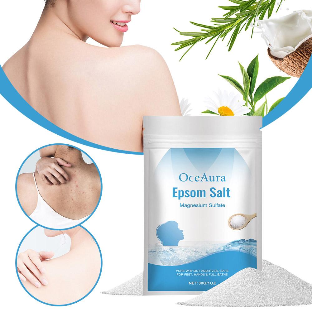 Bath Salts Magnesium - Соль Эпсома, сульфат магния, увлажняющий, отшелушивающий,