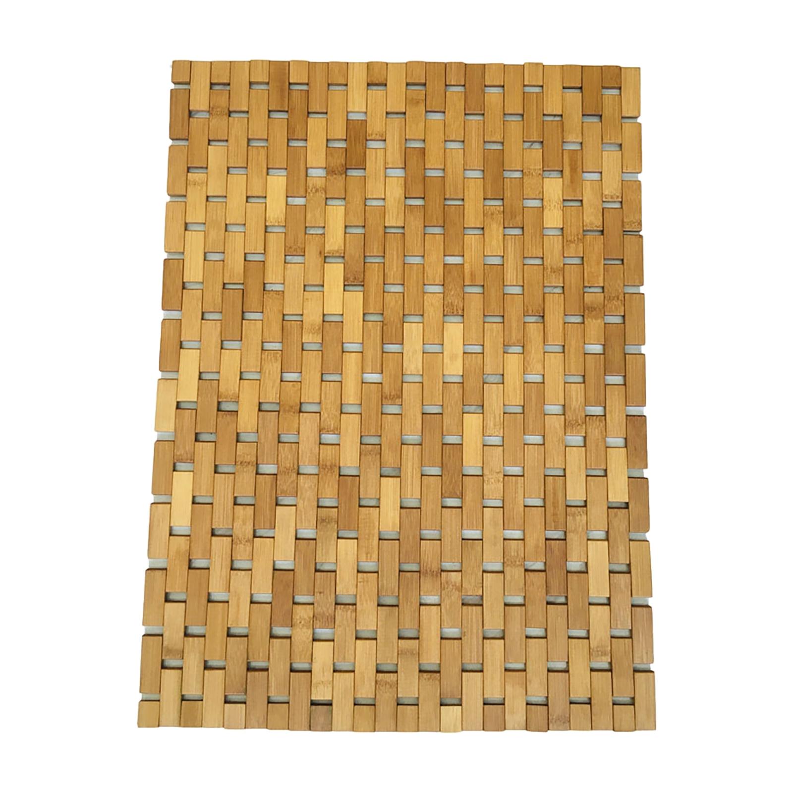 Противоскользящий коврик для в – обзор и цена Bamboo Bath Mat