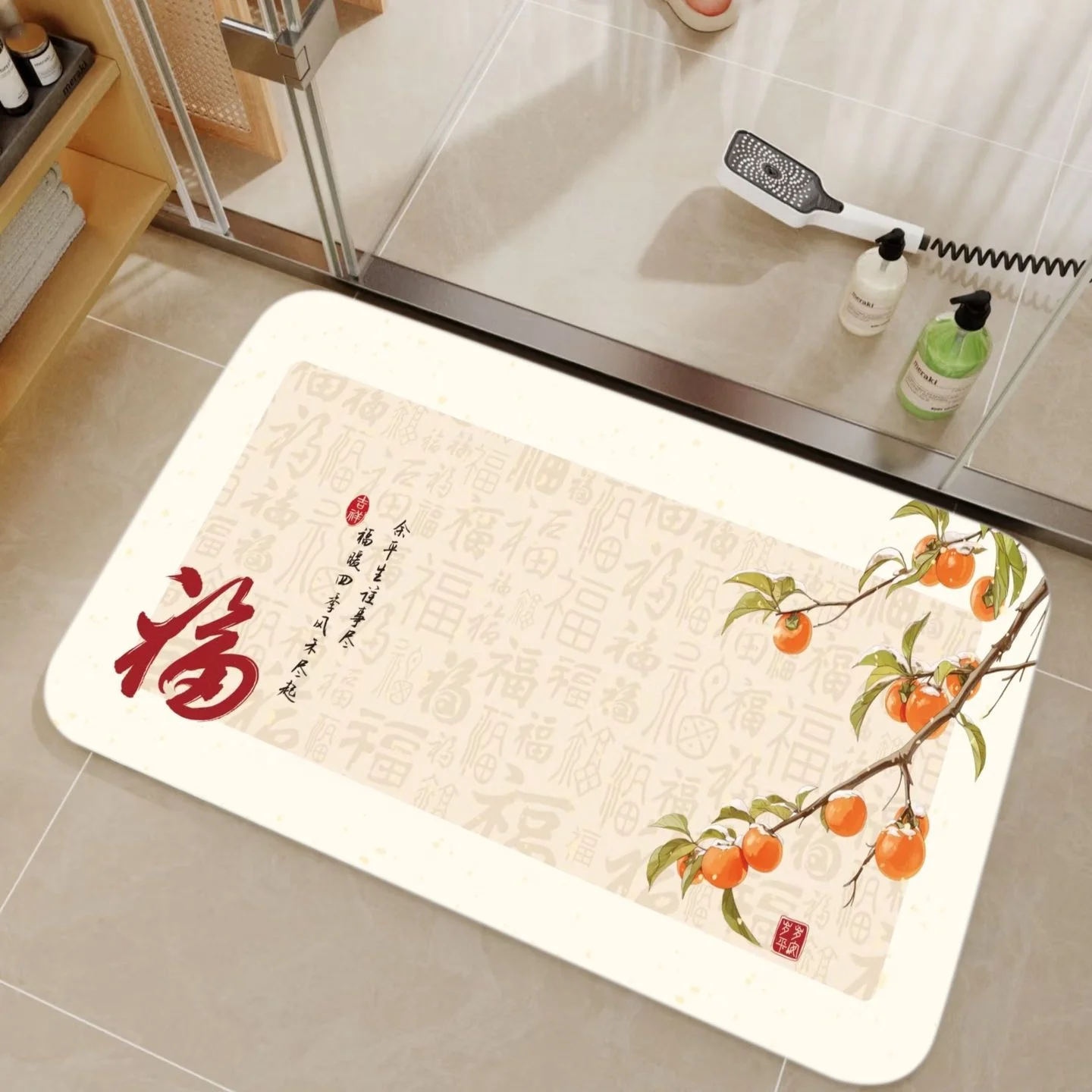 Коврик для душа VIKAMA из бамб – обзор и цена Bamboo Bath Mat