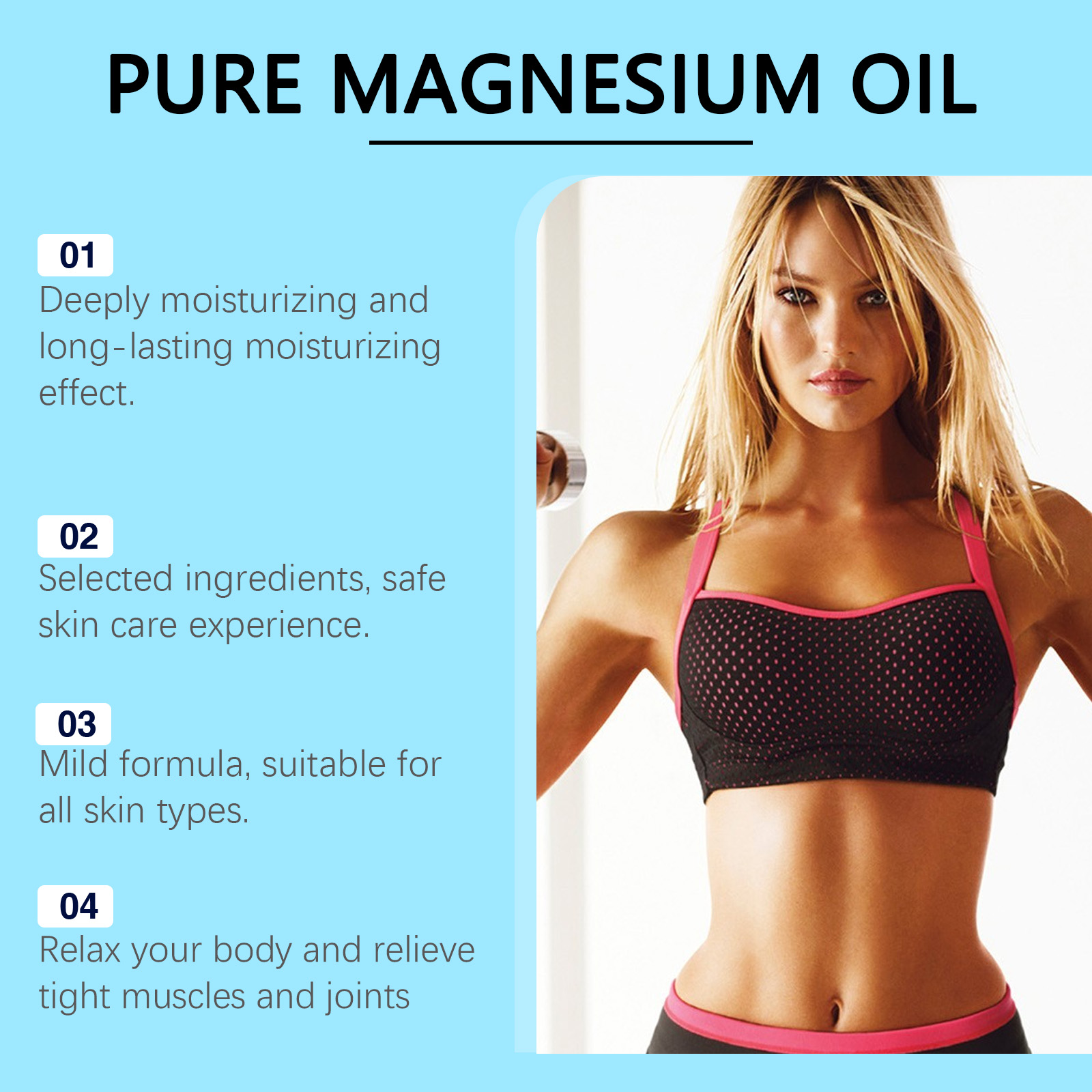 Чистое магниевое масло в виде  – обзор и цена Bath Salts Magnesium