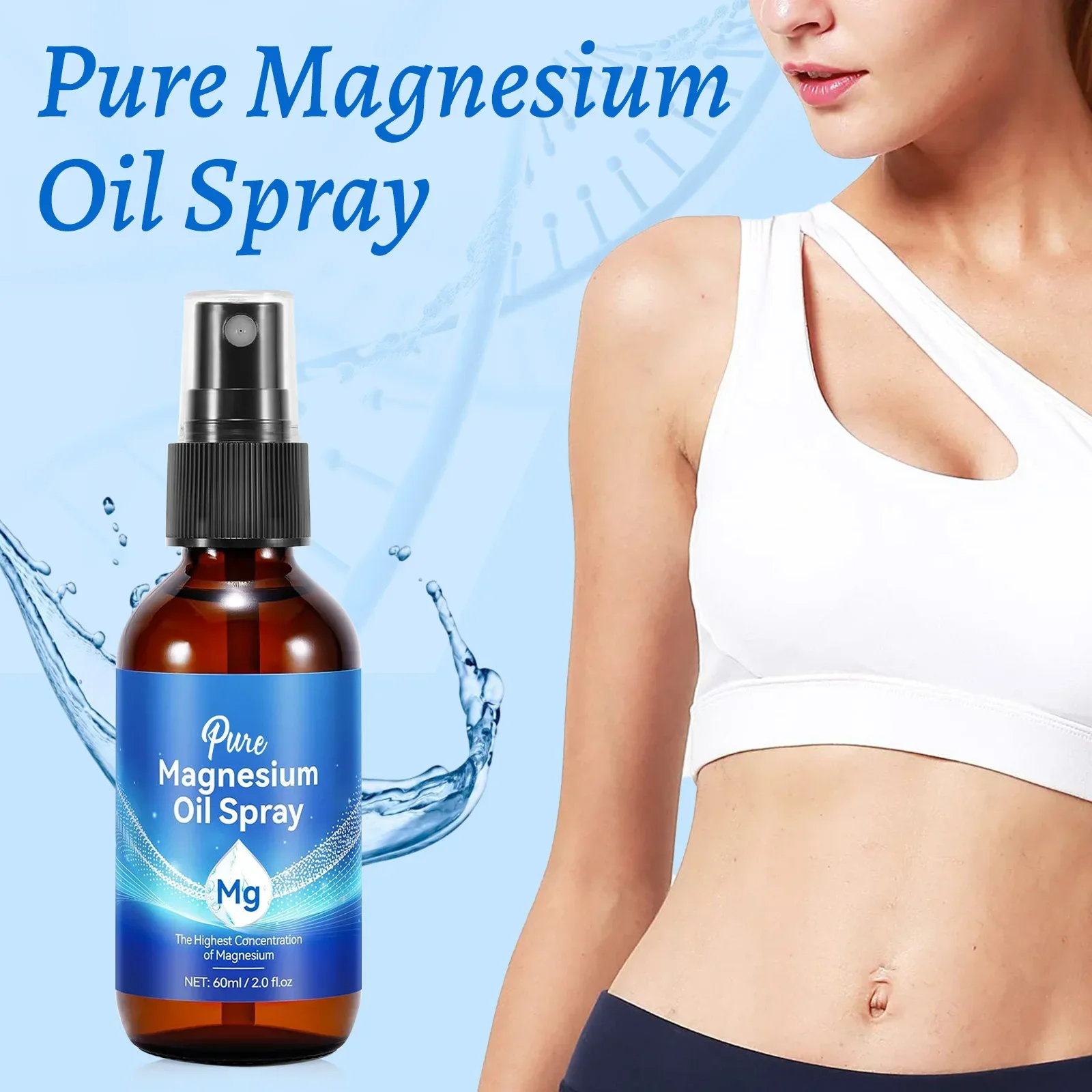Магниевое масло-спрей для тела – обзор и цена Bath Salts Magnesium