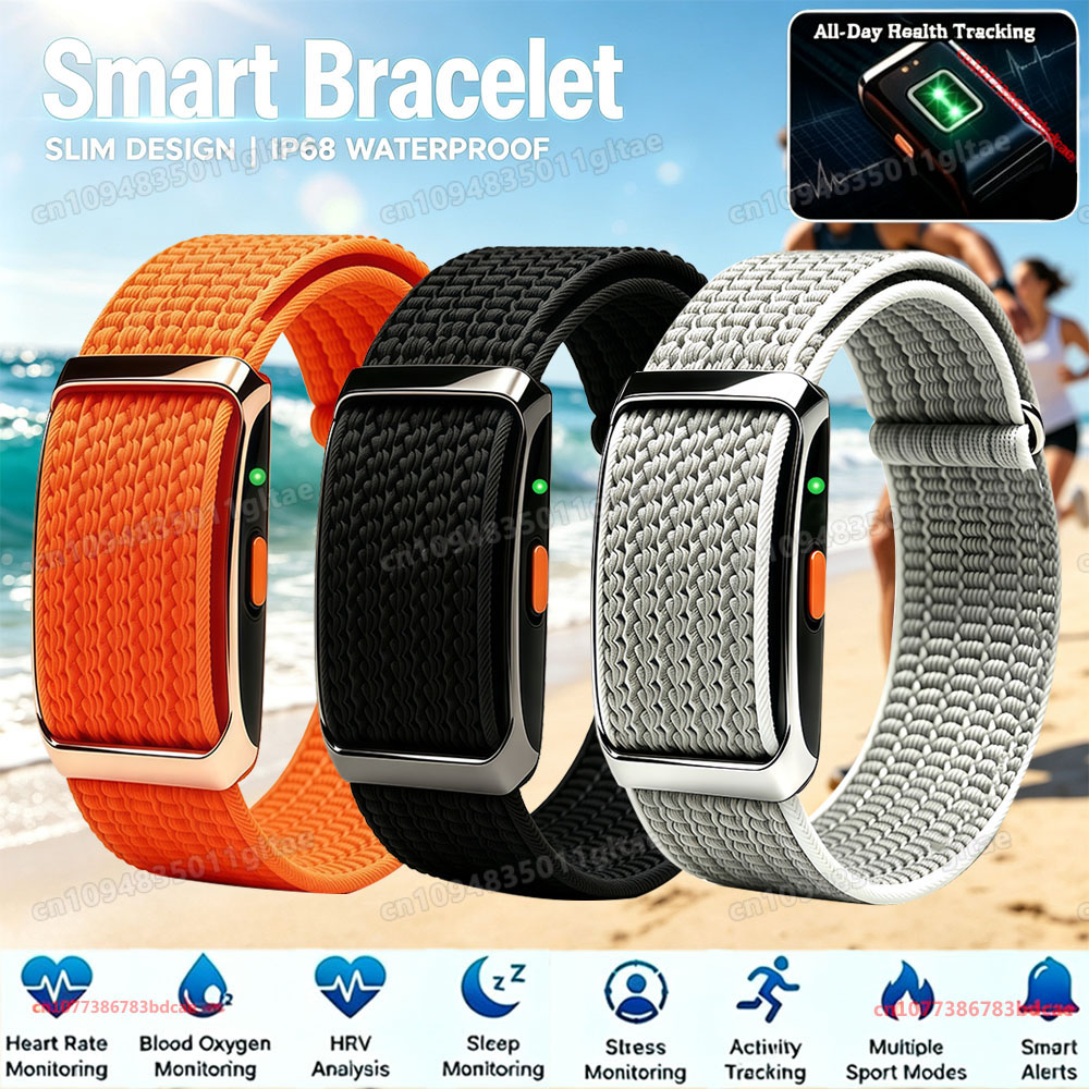 Умный браслет-трекер активност – обзор и цена Health Wellness Bracelet
