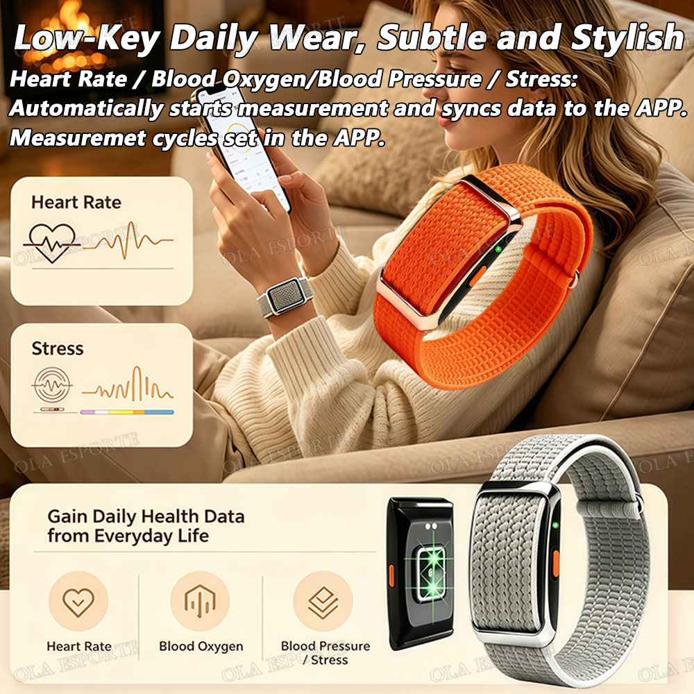 Умный браслет-трекер активност – обзор и цена Health Wellness Bracelet